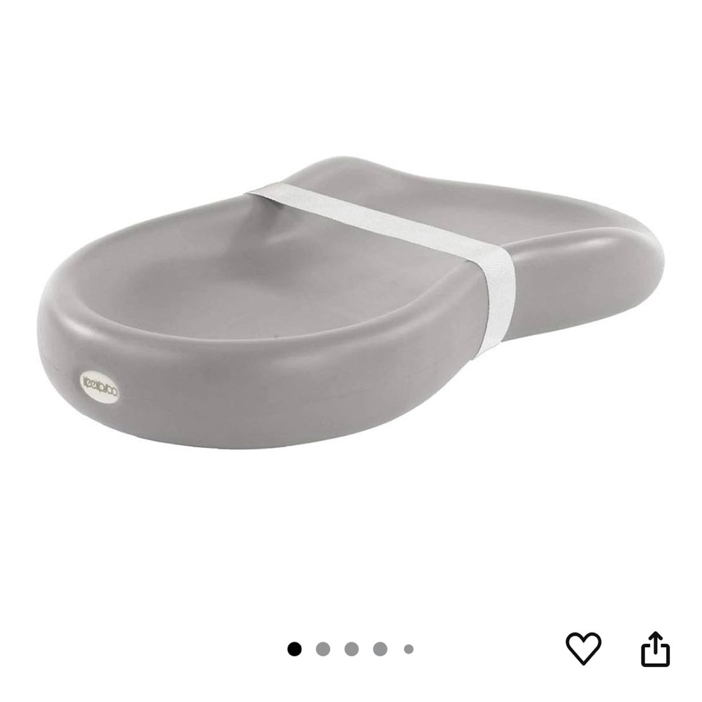 Keekaroo Peanut Changer Grey